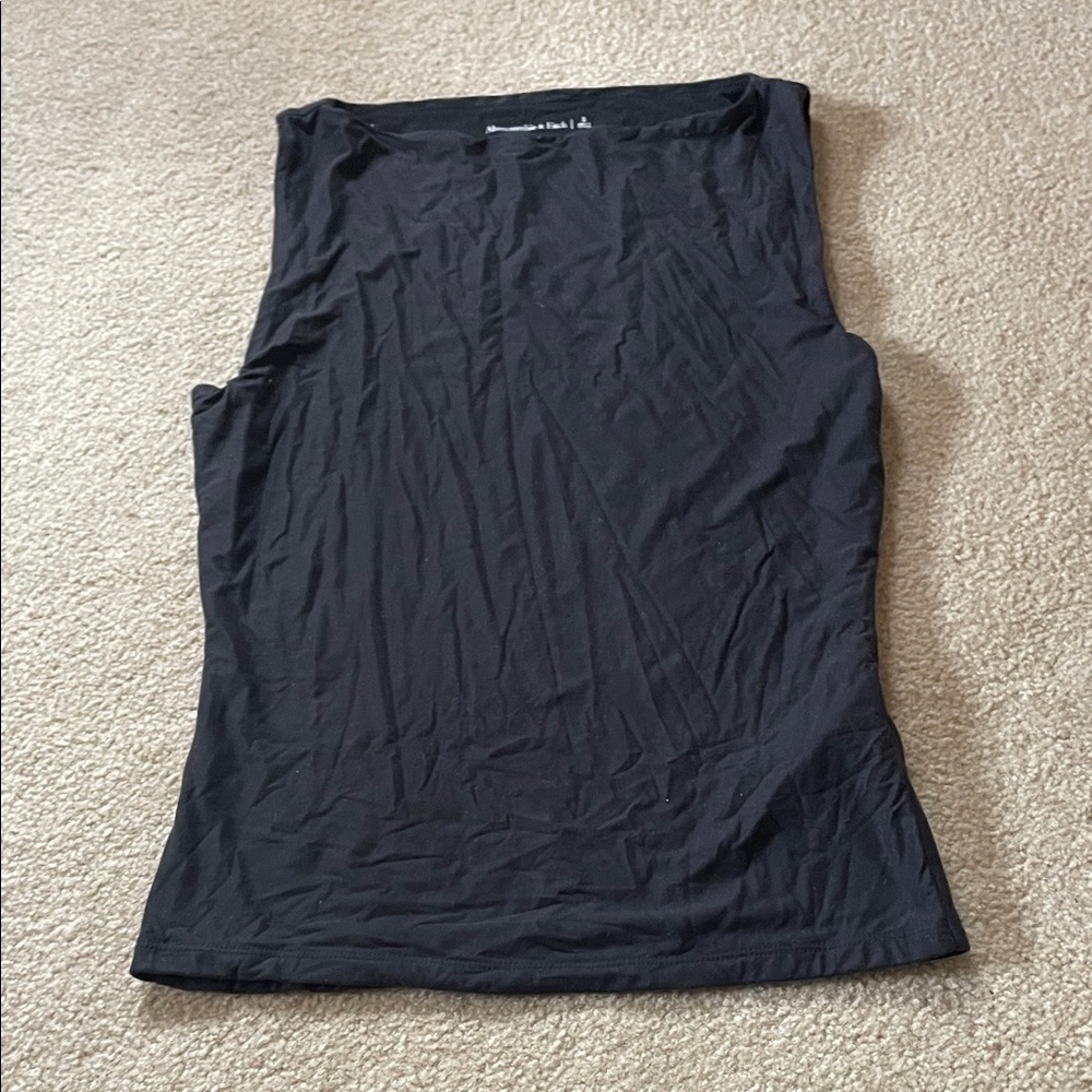 Abercrombie & Fitch Black Tank Top